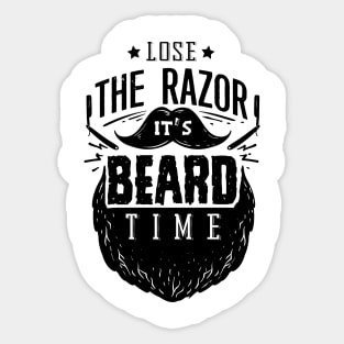 Beard Sticker